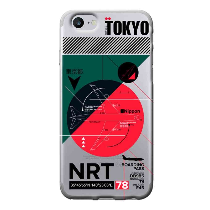 AREA Custodia cover per iPhone 7 Area Benjamins Airport NTR